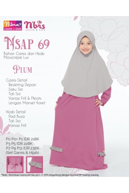 Nibras Gamis Anak NSAP69
