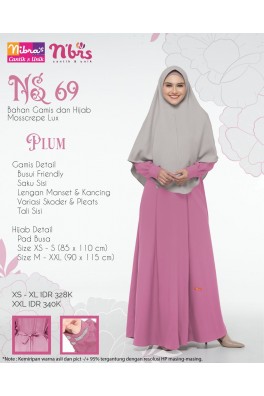 Nibras gamis NS69
