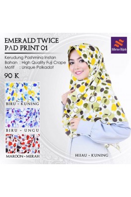 EMERALD TWICE PASTAN PAD PRINT 01