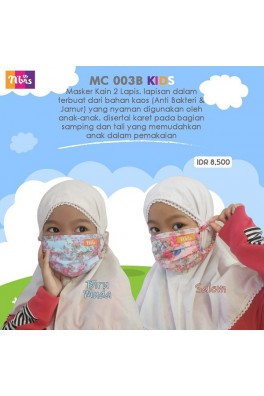 Masker Nibras MC003B Kids (Pack)