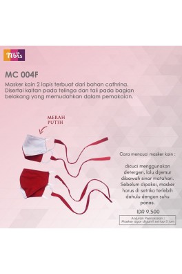 MASKER NIBRAS MC004F (PACK)