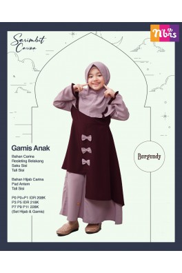 SARIMBIT GAMIS ANAK CARINA