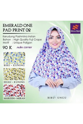 Emerald one pad print 02