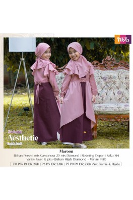 SARIMBIT GAMIS ANAK AESTHETIC