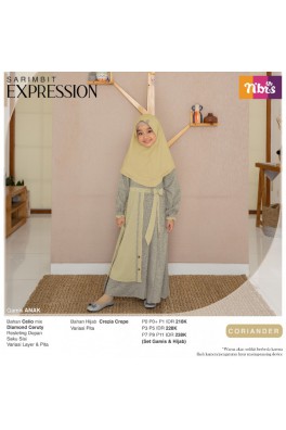 SARIMBIT GAMIS ANAK EXPRESSION