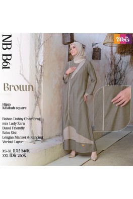 NIBRAS GAMIS DEWASA NBB61
