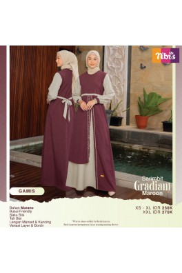 SARIMBIT GAMIS DEWASA GRADIANT