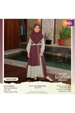 SARIMBIT GAMIS ANAK GRADIANT