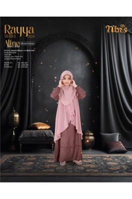 SARIMBIT NIBRAS  GAMIS ANAK ALINE