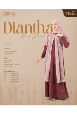 SARIMBIT NIBRAS GAMIS DEWASA DIANTHA