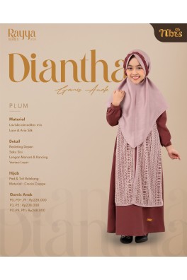 SARIMBIT NIBRAS GAMIS ANAK DIANTHA