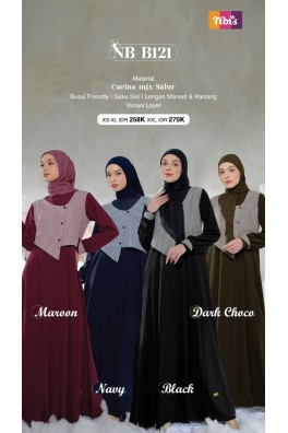 NIBRAS GAMIS DEWASA NB B121