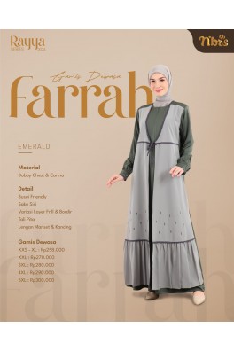 SARIMBIT NIBRAS GAMIS DEWASA FARRAH
