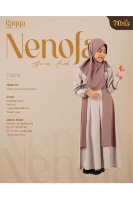 NIBRAS GAMIS ANAK NENOFA