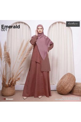 GAMIS DEWASA EMERALD 001